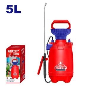 Emtop 5000Ml Dual Action Plastic Pressure Sprayer Espp30502