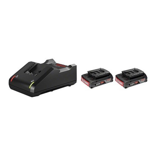 Bosch Battery Charger 18V GAL 18V-40 + 2x GBA 18V 2.0Ah — Bosch All Products