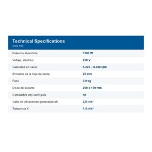 Bosch Circular Saw GKS 130 - Image 6