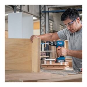 Bosch 18v Cordless Impact Drill Machine With Kit 13mm GSB 185-LI Kit - Image 3