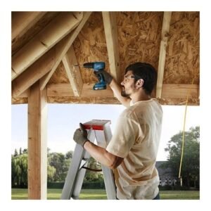 Bosch 18v Cordless Impact Drill Machine With Kit 13mm GSB 185-LI Kit - Image 5
