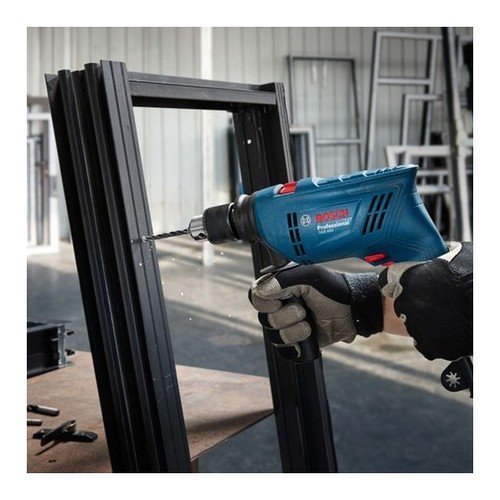 Bosch 600w Impact Drill Machine 13mm GSB 600 (100 Pcs Kit) - Image 3