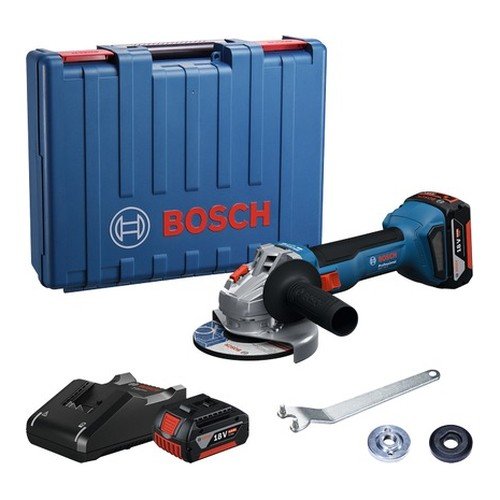 Bosch 4 Inch 18V Angle Grinder 100Mm GWS 18V-8 (100 mm) Kit — Bosch All Products