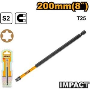 Ingco 200Mm Impact Screw Driver Bit 8 Inch Sdbim71t2520 — Ingco All Products