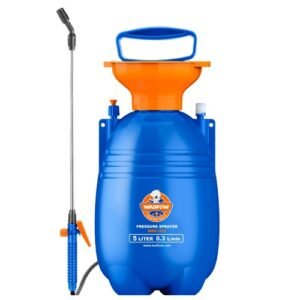 Wadfow 5000Ml Dual Action Plastic Pressure Sprayer Wrs1550
