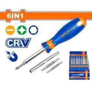 Wadfow 6 In 1 Screw Driver Set Wss5506