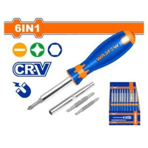 Wadfow 6 In 1 Screw Driver Set Wss5506