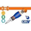 Wadfow 8 Pieces Stubby Ratchet Screw Driver Set Wss8608
