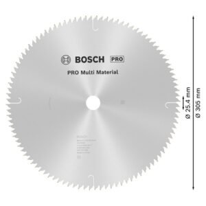 Bosch Tct Saw Aluminium & Wood Cutting Blade Expert 25.40mm Bore