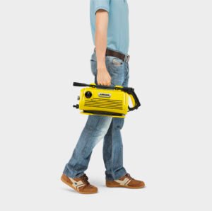 Alternative view of Karcher 1400W Pressure Washer 110Bar K 2 Horizontal