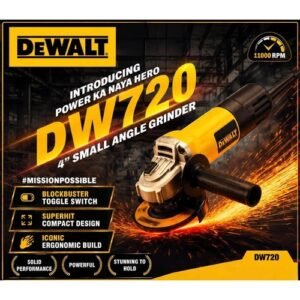 Dewalt 4 Inch 720W Angle Grinder 100Mm Dw720