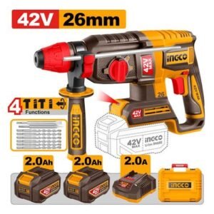 Ingco 42V Cordless Rotary Hammer 26Mm Crhli422682