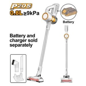 Ingco 20V Dry Cordless Vacuum Cleaner 0.8Ltr Cvli20061