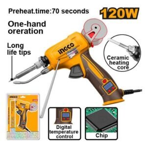Ingco 120W Soldering Gun With Solder Feeder Si036732