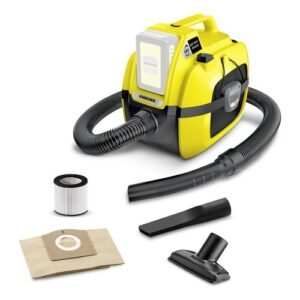 Karcher 250W Wet & Dry Cordless Vacuum Cleaner With Blower 7Ltr WD 1 Compact Battery