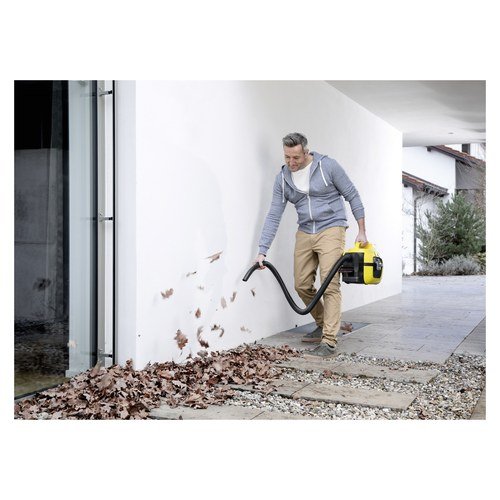 Karcher 250W Wet & Dry Cordless Vacuum Cleaner With Blower 7Ltr WD 1 Compact Battery - Image 7