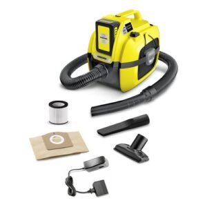Karcher 250W Wet & Dry Cordless Vacuum Cleaner With Blower 7Ltr WD 1 Compact Battery Set