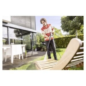 Karcher 1400W Pressure Washer 110Bar K 2 Horizontal - Image 9
