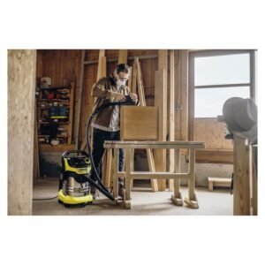 Karcher 1200W Wet & Dry Vacuum Cleaner With Blower 25Ltr WD 5 P S V-25/5/22 - Image 4