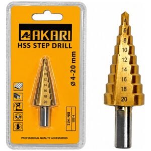Akari Step Drill Bit 4-32Mm