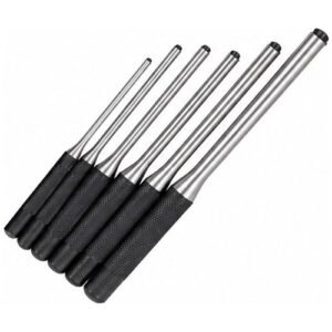 De Neers 6 Pieces Hexagonal Long Pin Punch Set 150Mm Length