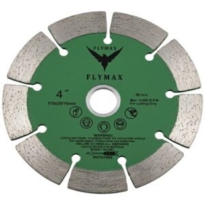 Flymax 4 Inch 9 Seg Diamond Saw Blade 110Mm
