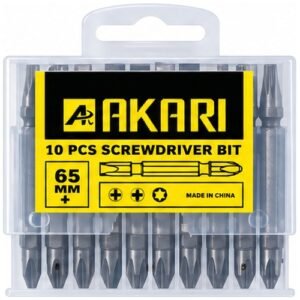 Akari 65Mm Screw Driver Bit 2.5 Inch Silver +/-