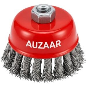Auzaar 3 Inch Cup Brush Twisted 75Mm M10