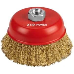 Xtra Power 3 Inch Cup Brush Crimped 75Mm M10 Mx