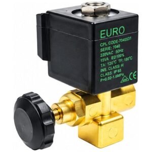 Akari 6.35Mm(1/4") Steam Ironing Solenoid Valves Euro-Plus- Dl6K