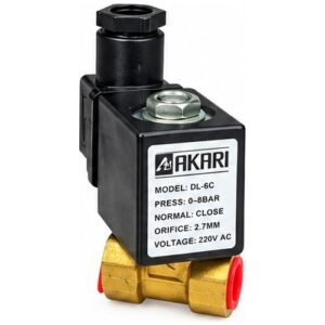 Akari 6.35Mm(1/4") Steam Ironing Solenoid Valves Without Knob Dl-6C