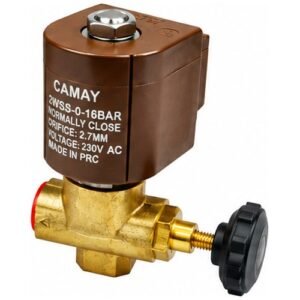 Akari 6.35Mm(1/4") High Pressure Steam Ironing Solenoid Valves With Knob Camay-Plus-Dl-6F