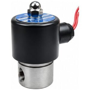 Akari 2 Port 2 Position 9.52Mm(3/8") Single Solenoid Direct Acting Valve Stainless Steel 2S040-10