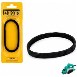 Akari 1900B Wood Planer 82Mm Belt Black Rubber