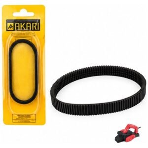 Akari 2510 Wood Planer 82Mm Belt Black Rubber