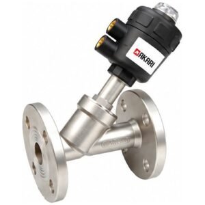 Akari 50.80Mm(2") Flange End Angle Y Type Seat Single Acting Actuator Valve Pv400P050Nc-304