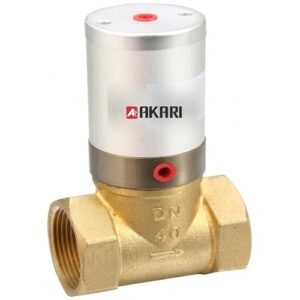Akari 50.80Mm(2") Globe Control Three Way Seat Single Acting Actuator Valve Female Thread Gv300A050-304