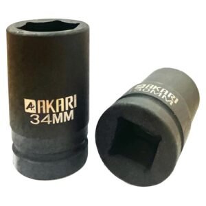 Akari 1'' Square Drive Impact Hex Socket 90Mm Length — Akari All Products
