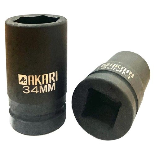 Akari 1'' Square Drive Impact Hex Socket 90Mm Length — Akari All Products