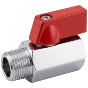 Akari Male & Female Mini Ball Valve Brass M/F