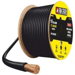 Akari Isi Mark Alternating Current Hofr Rubber Insulated Copper Welding Cable Black 37 Gauge — Akari Welding Wires And Rolls