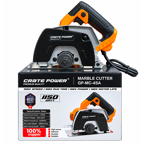 Grate Power 4 Inch 1150W Marble Cutter 110Mm Gpmc4sa