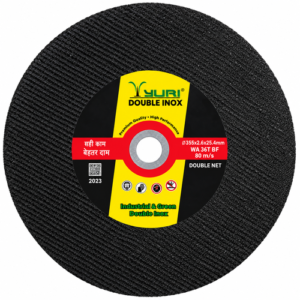 Yuri Double Net Black Cut Off Wheel Double Inox