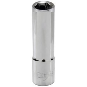 De Neers 3/8" Square Drive Deep Hex Socket Mirror Finish