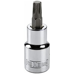 De Neers 1/2" Square Drive Torx Socket 100Mm Long Mirror Finish