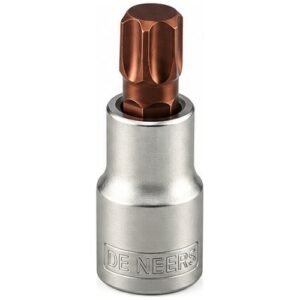 De Neers 1/4" Square Drive Torx Bit Socket