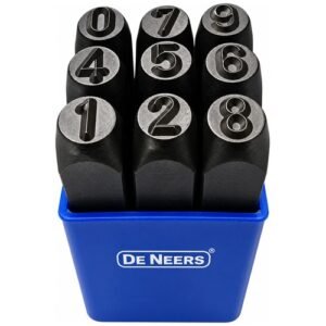 De Neers Regular Figure Punch 0 To 9