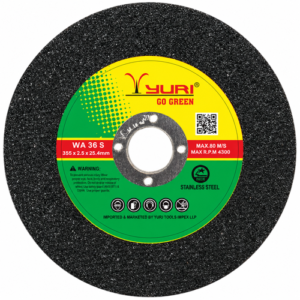 Yuri Double Net Black Cut Off Wheel Go Green