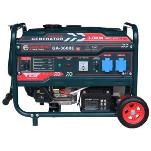 Gaocheng Ga-3600E Self + Recoil Air Cooled Petrol Generator 3Kw 230V