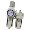 Kobmax 12.70Mm(1/2") Air Filter Regulator & Lubricator Combination With Guage Kx-Ac4010-04